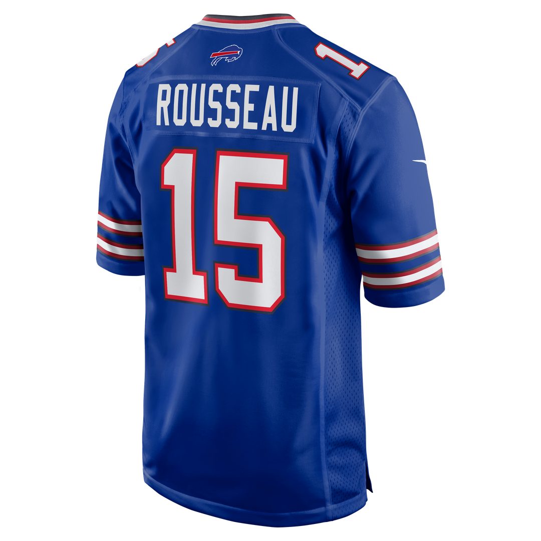 Buffalo Bills Gregory Rousseau Nike Royal Team Game Jersey product image 5, provided for visual reference and product detail