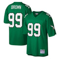 Philadelphia Eagles Jerome Brown Mitchell & Ness Kelly Green Legacy Replica Jersey product image 1, provided for visual