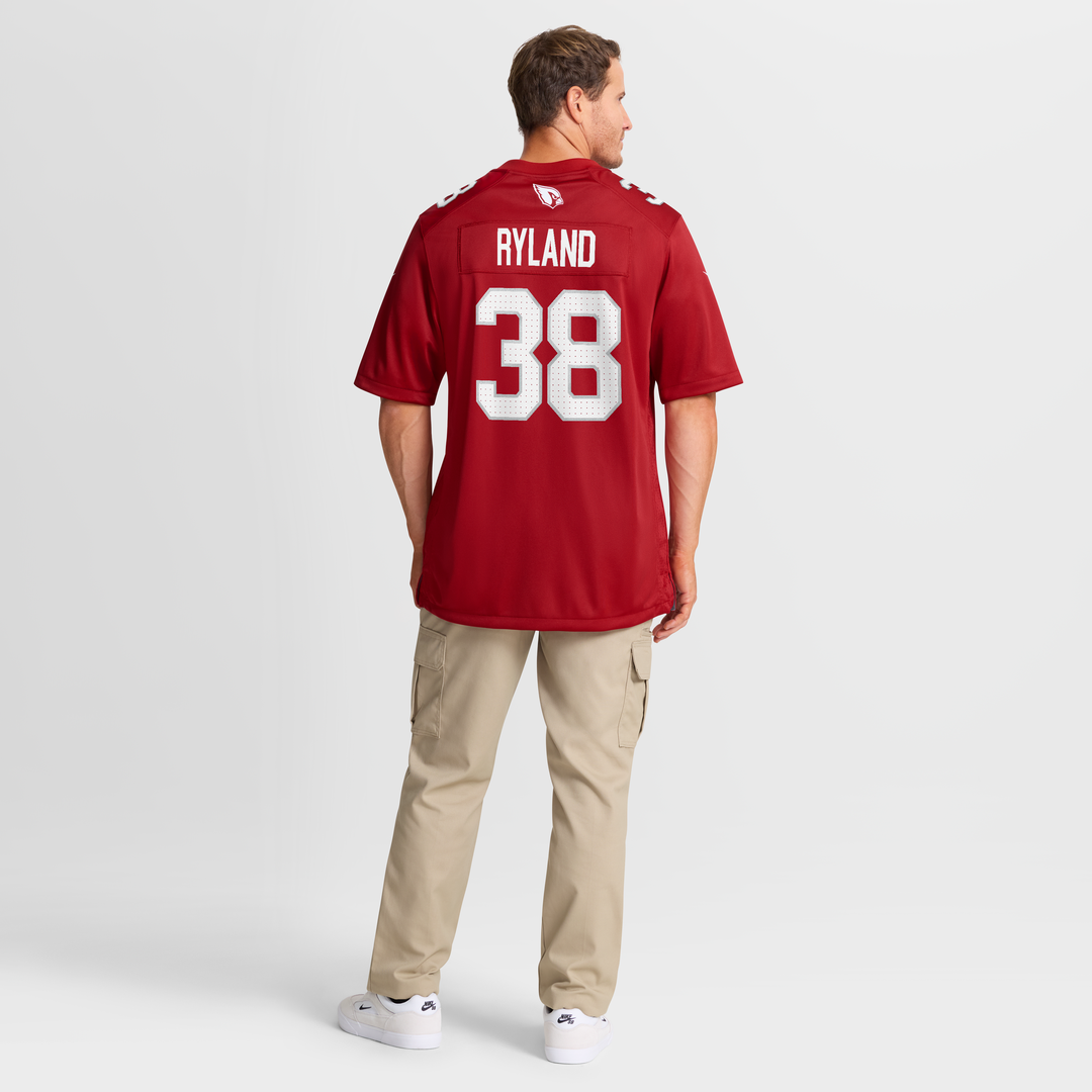 Arizona Cardinals Chad Ryland Nike Cardinal Team Game Jersey product image 8, provided for visual reference and product