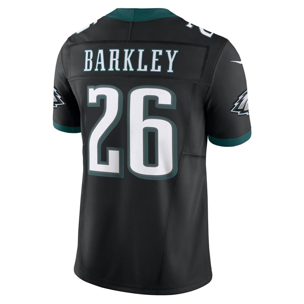 Philadelphia Eagles Saquon Barkley Nike Black Vapor F.U.S.E. Limited Jersey product image 6, provided for visual reference