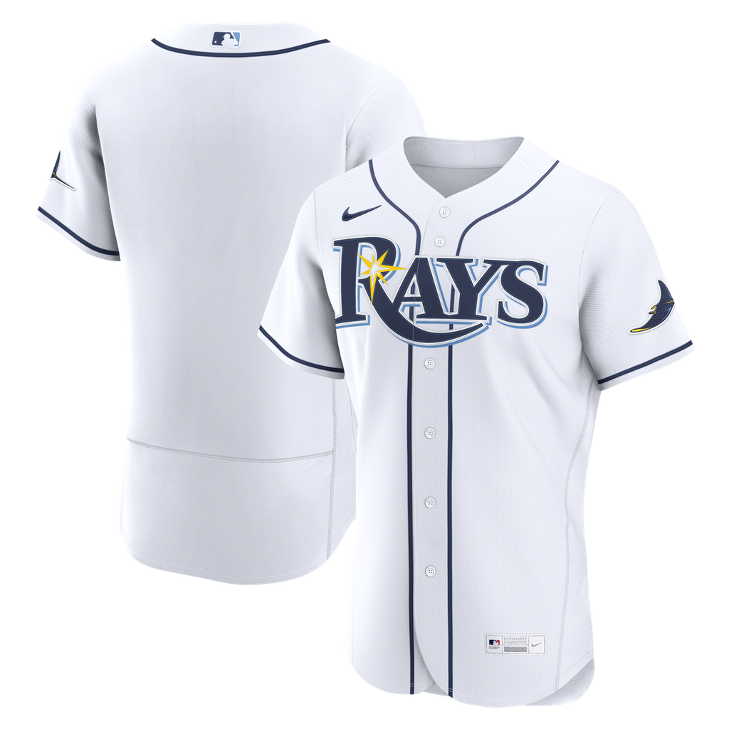 Tampa Bay Rays Nike Light Blue Alternate Authentic Jersey product image 7, provided for visual reference and product detail