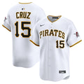 Pittsburgh Pirates Oneil Cruz Nike White Home Limited Player Jersey product image 1, provided for visual reference and