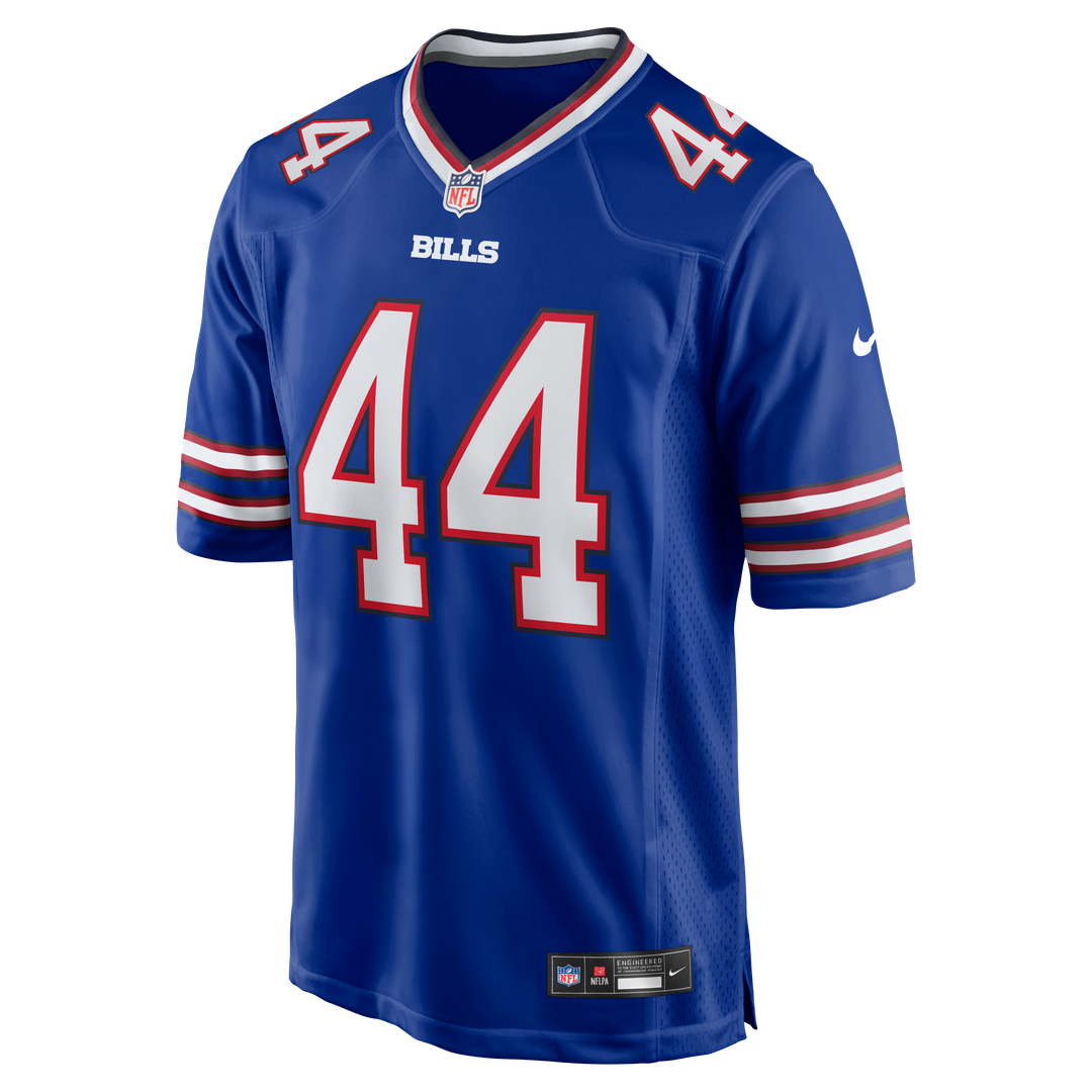 Buffalo Bills Joe Andreessen Nike Royal Game Jersey product image 2, provided for visual reference and product detail review