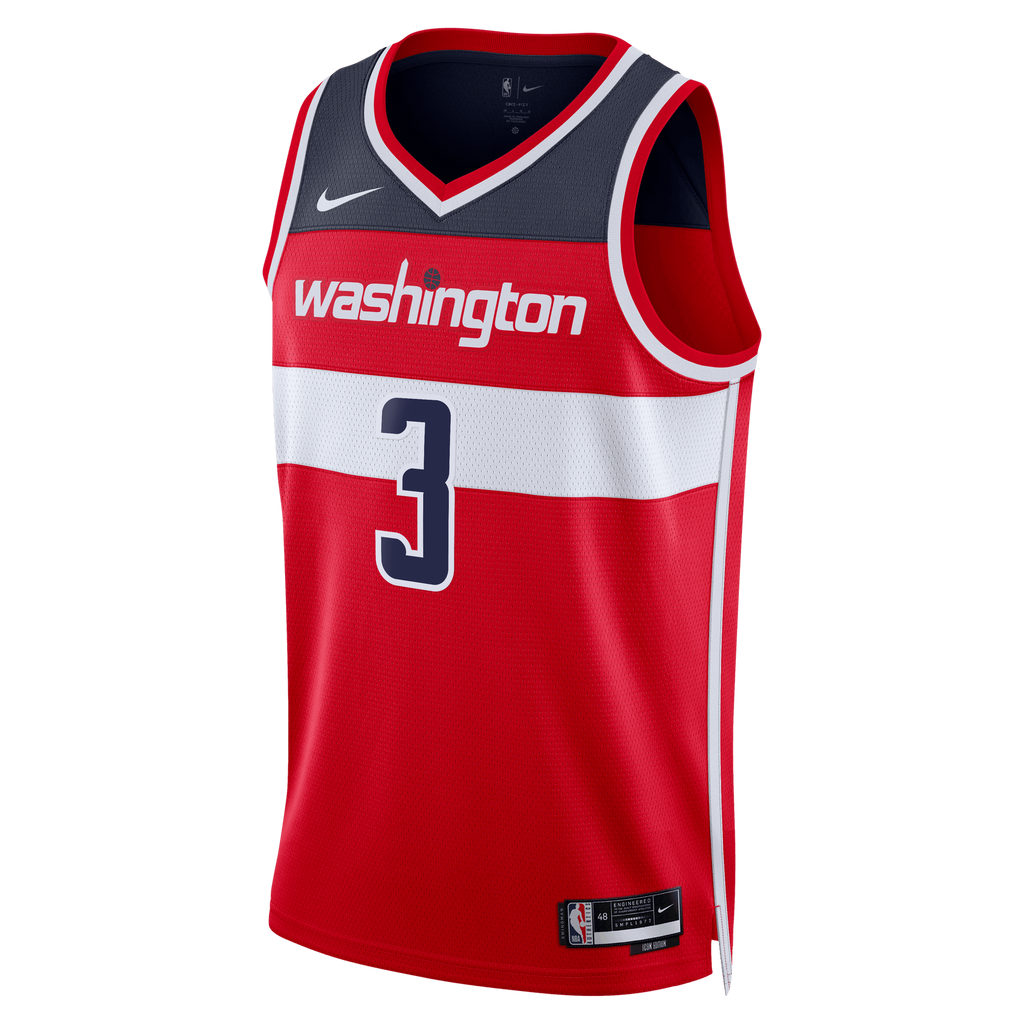 Washington Wizards Nike Icon Edition Swingman Jersey - Red - Trae Young - Unisex product image 3, provided for visual
