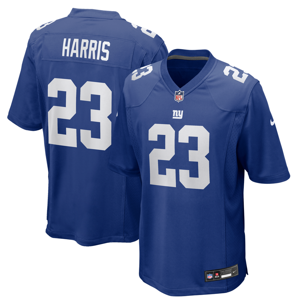 New York Giants Najee Harris Nike Royal Team Game Jersey product image 1, provided for visual reference and product detail