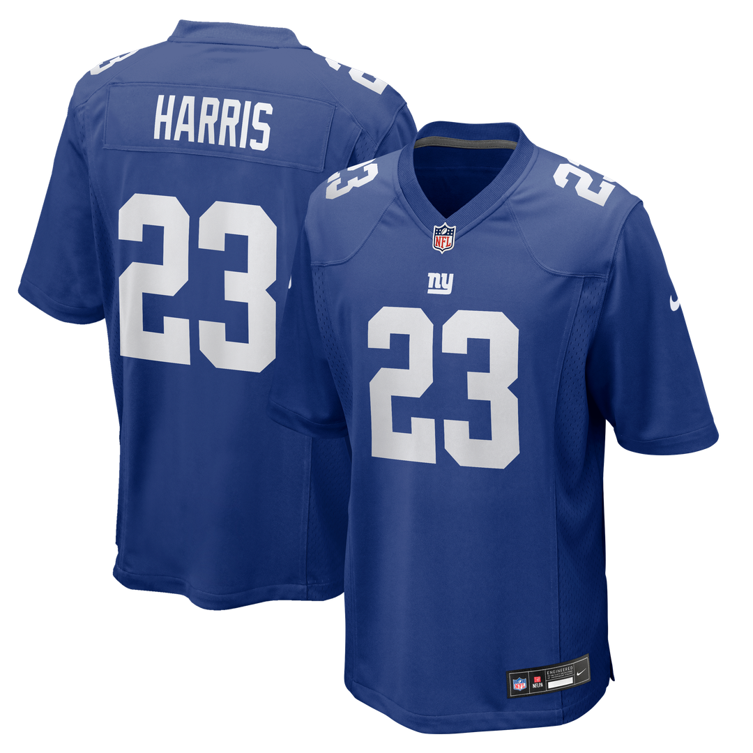 New York Giants Najee Harris Nike Royal Team Game Jersey product image 1, provided for visual reference and product detail