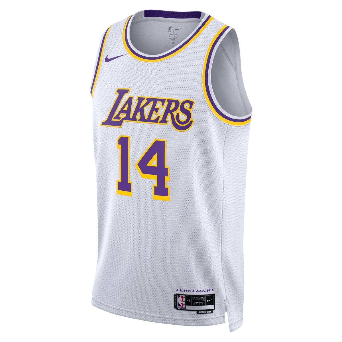 Los Angeles Lakers Nike Association Edition Edition Swingman Jersey - White - Walker Kessler - Unisex product image 3,