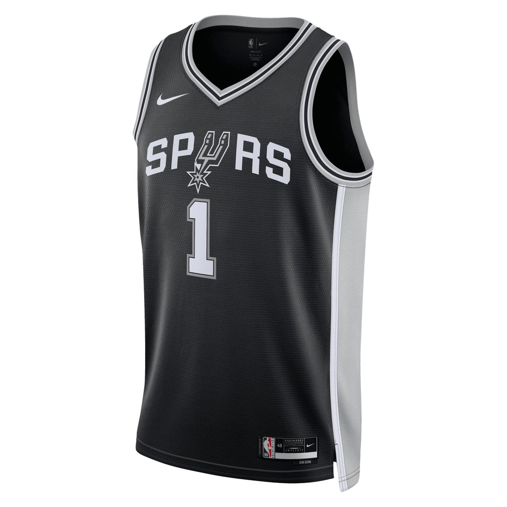 San Antonio Spurs Nike Icon Swingman Jersey - Victor Wembanyama product image 3, provided for visual reference and product