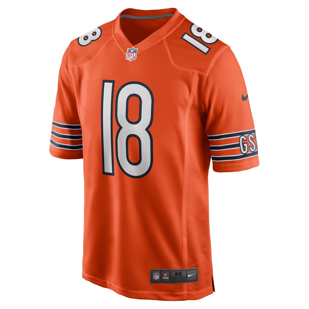 Chicago Bears Caleb Williams Nike White First Round Pick Player Game Jersey product image 28, provided for visual reference