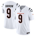 Cincinnati Bengals Joe Burrow Nike White Vapor F.U.S.E. Stitched Limited Jersey product image 1, provided for visual