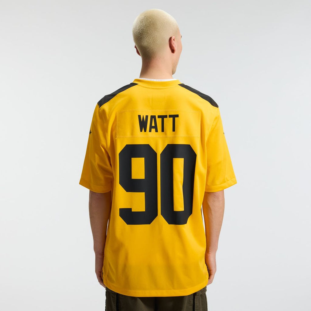 Pittsburgh Steelers T.J. Watt Nike Black Game Jersey product image 19, provided for visual reference and product detail