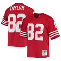 San Francisco 49ers John Taylor Mitchell & Ness Scarlet Legacy Replica Jersey product image 1, provided for visual reference