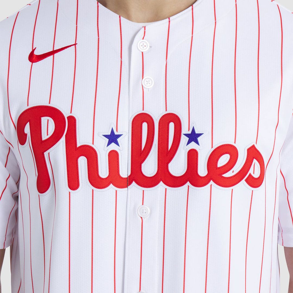 Philadelphia Phillies Bryce Harper Nike White Home Limited Player Jersey product image 18, provided for visual reference and