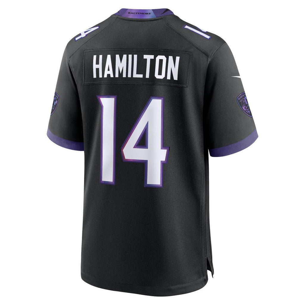 Baltimore Ravens Kyle Hamilton Nike Purple Alternate Game Jersey product image 29, provided for visual reference and product