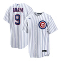 Chicago Cubs Miguel Amaya Nike White Home Replica Jersey product image 1, provided for visual reference and product detail