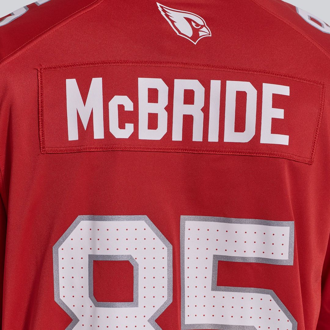 Arizona Cardinals Trey McBride Nike Cardinal Game Jersey product image 11, provided for visual reference and product detail