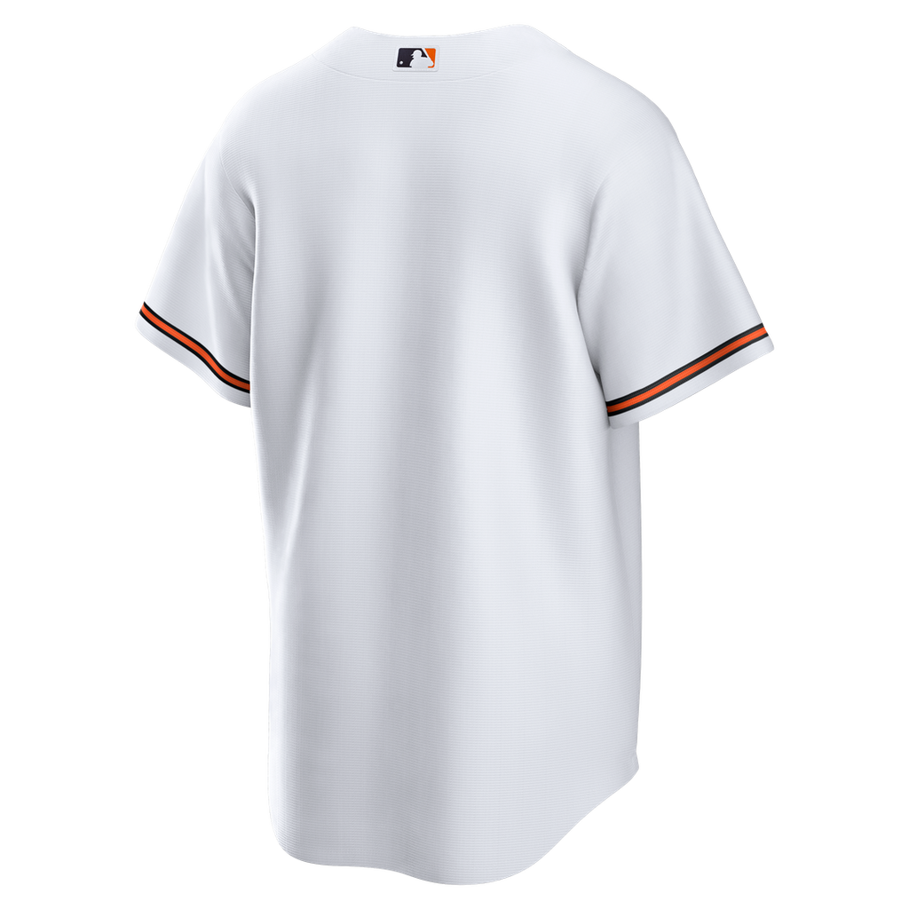 Baltimore Orioles Nike White Home Big & Tall Replica Jersey product image 3, provided for visual reference and product