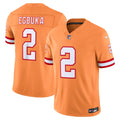 Tampa Bay Buccaneers Emeka Egbuka Nike Creamsicle Alternate Vapor F.U.S.E. Stitched Limited Jersey product image 1, provided