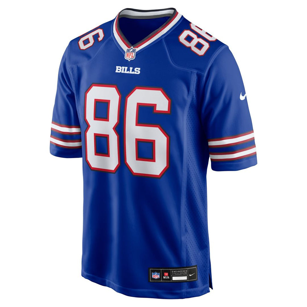 Buffalo Bills Dalton Kincaid Nike Royal Game Jersey product image 2, provided for visual reference and product detail review