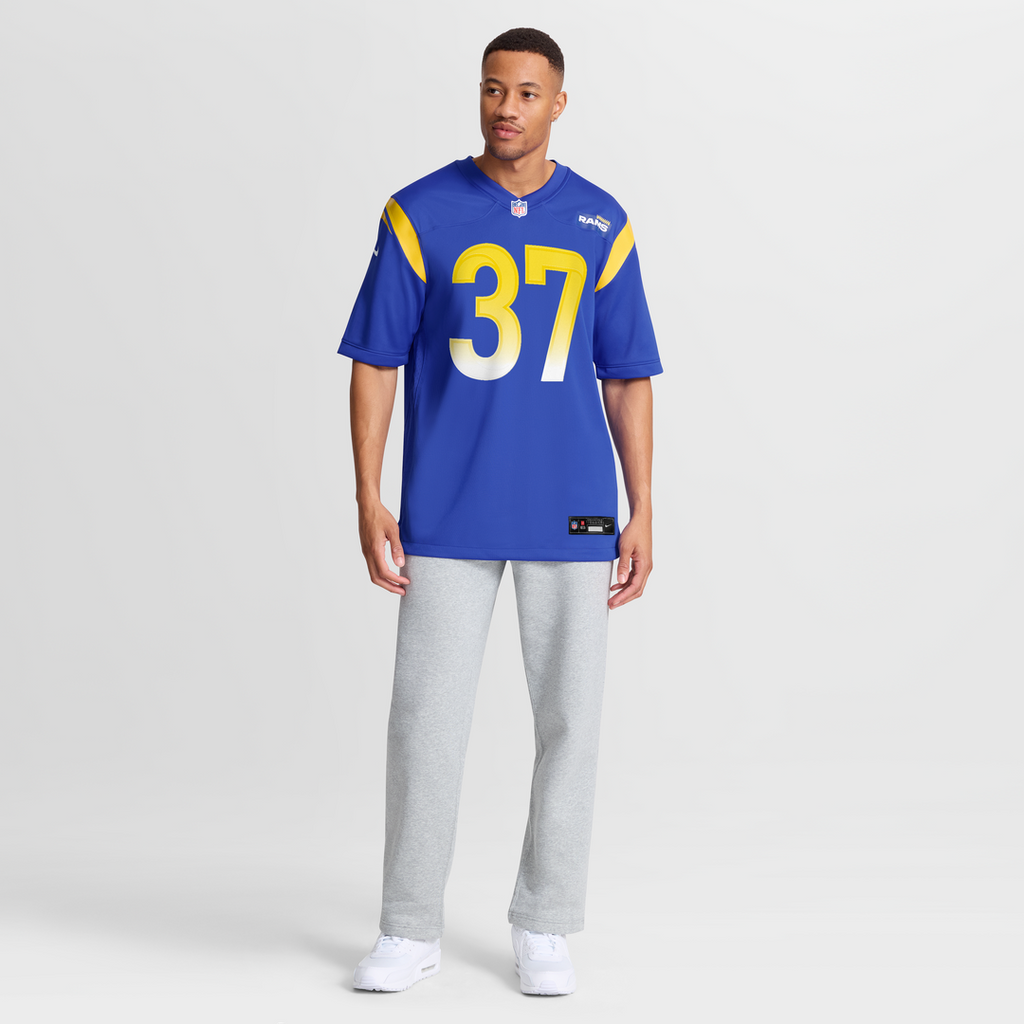 Los Angeles Rams Quentin Lake Nike Royal Game Player Jersey product image 7, provided for visual reference and product