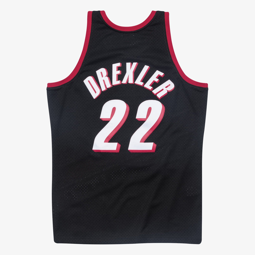Portland Trail Blazers Mitchell & Ness Swingman Jersey Clyde Drexler 1991-92 product image 3, provided for visual reference