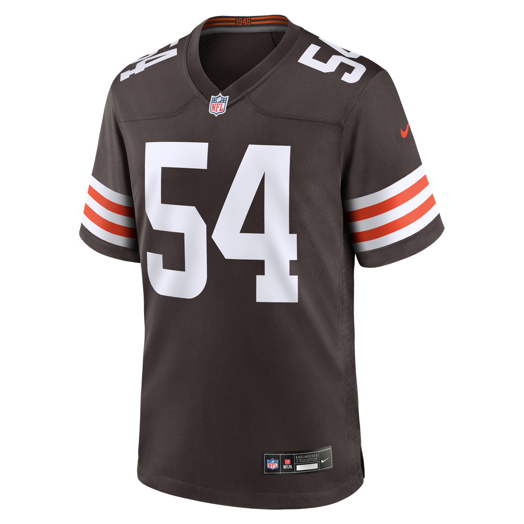 Cleveland Browns Sam Williams Nike Brown Team Game Jersey product image 4, provided for visual reference and product detail