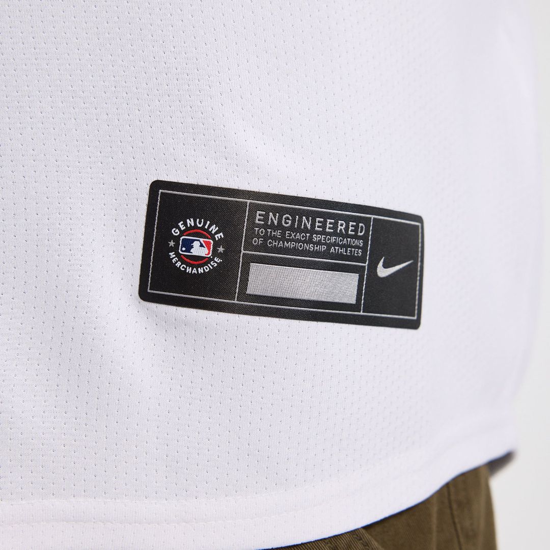 Baltimore Orioles Nike White Home Limited Jersey product image 12, provided for visual reference and product detail review