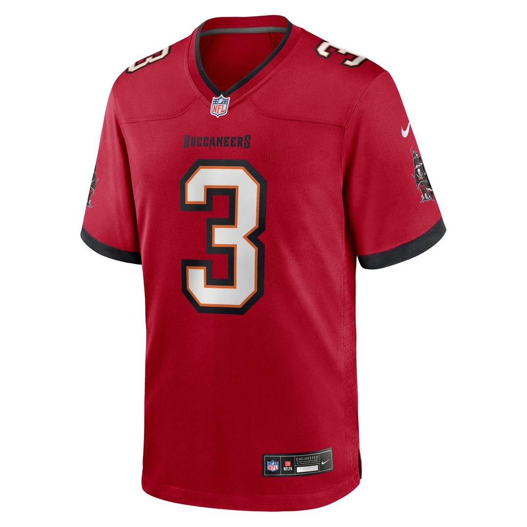 Tampa Bay Buccaneers Rueben Bain Jr. Nike White Game Jersey product image 10, provided for visual reference and product