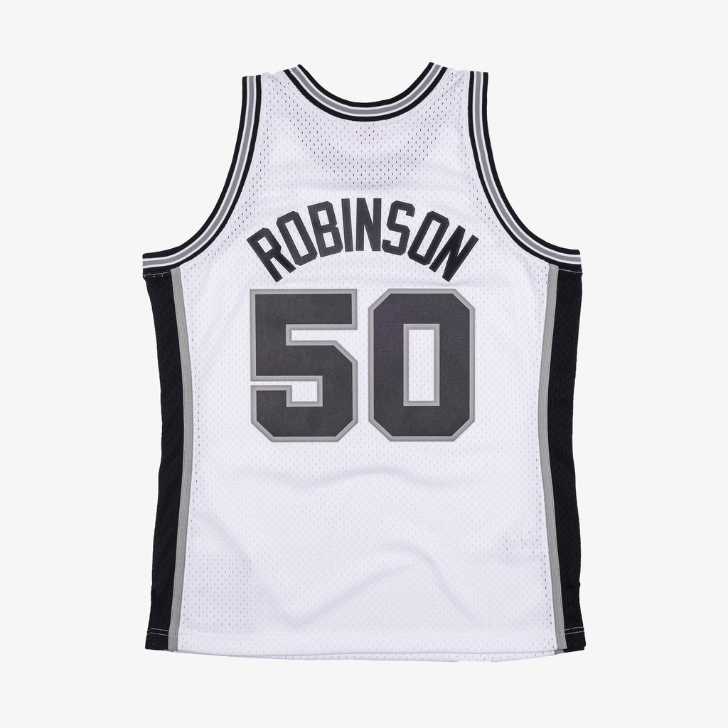 San Antonio Spurs Mitchell & Ness David Robinson 1998 Swingman Authentic Jersey - White product image 4, provided for visual