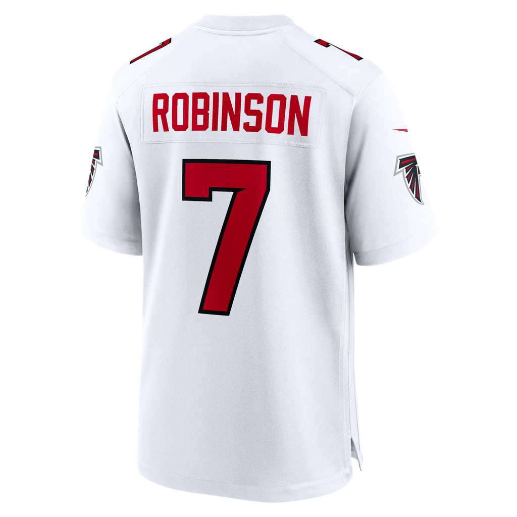 Atlanta Falcons Bijan Robinson Nike White Game Jersey product image 17, provided for visual reference and product detail