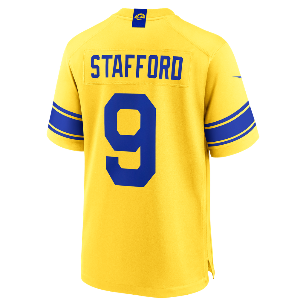 Los Angeles Rams Matthew Stafford Nike Classic Sol Game Jersey product image 6, provided for visual reference and product