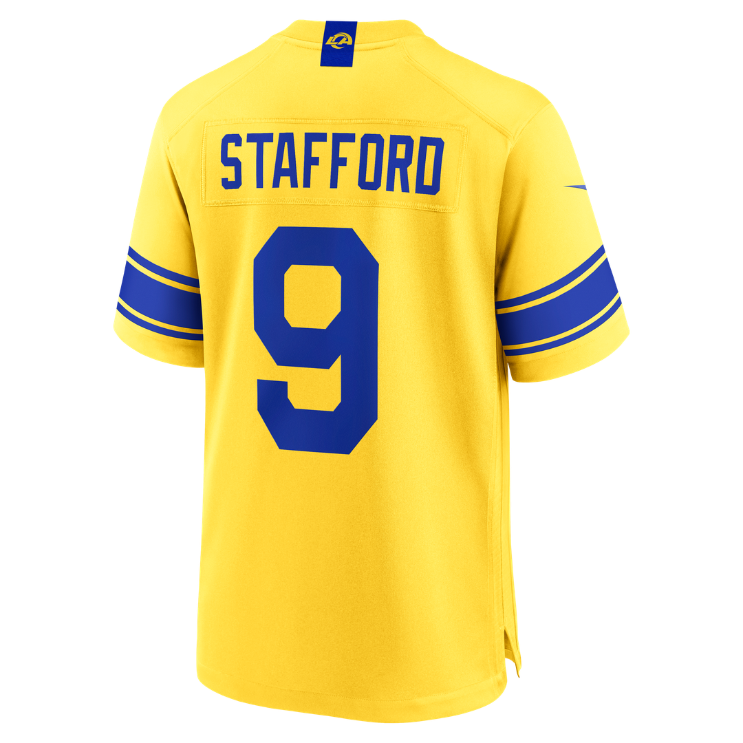 Los Angeles Rams Matthew Stafford Nike Classic Sol Game Jersey product image 6, provided for visual reference and product