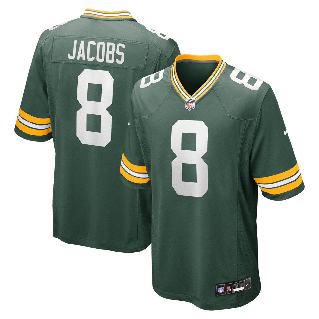 Green Bay Packers Josh Jacobs Nike Navy The 1923 Classic Game Jersey product image 7, provided for visual reference and