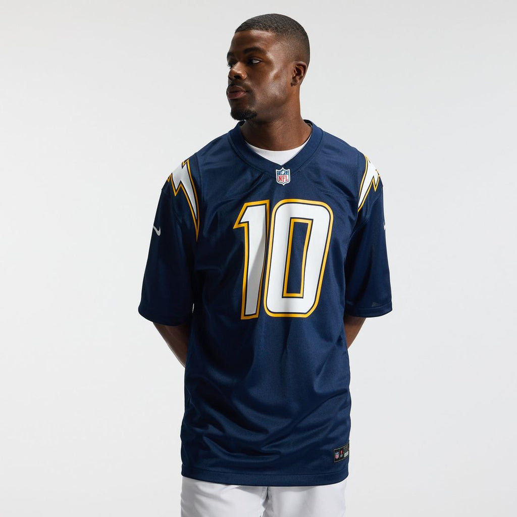 Los Angeles Chargers Justin Herbert Nike Powder Blue Player Game Jersey product image 28, provided for visual reference and