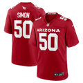 Arizona Cardinals Cody Simon Nike Cardinal Team Game Jersey product image 1, provided for visual reference and product