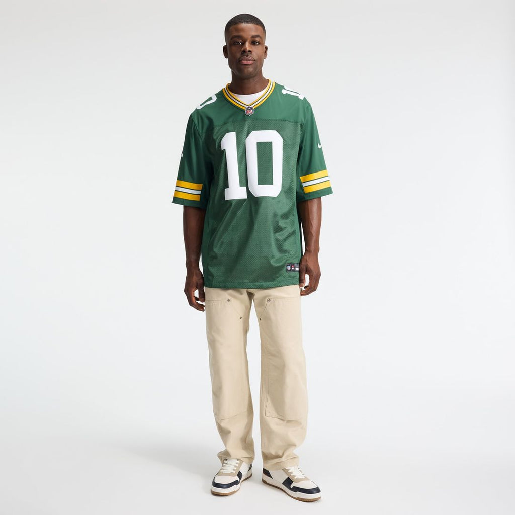 Green Bay Packers Jordan Love Nike Green Vapor Untouchable Stitched Limited Jersey product image 4, provided for visual