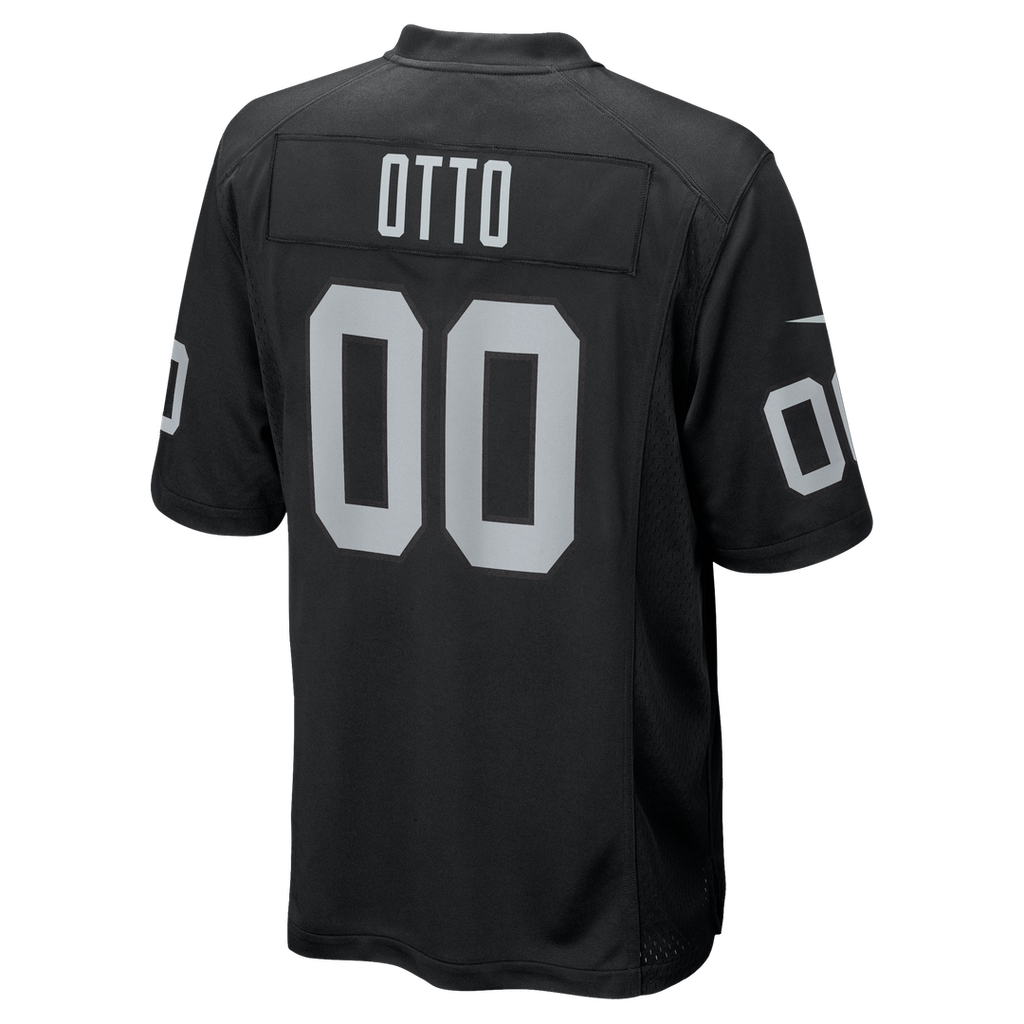 Las Vegas Raiders Jim Otto Nike Black Game Retired Player Jersey product image 3, provided for visual reference and product
