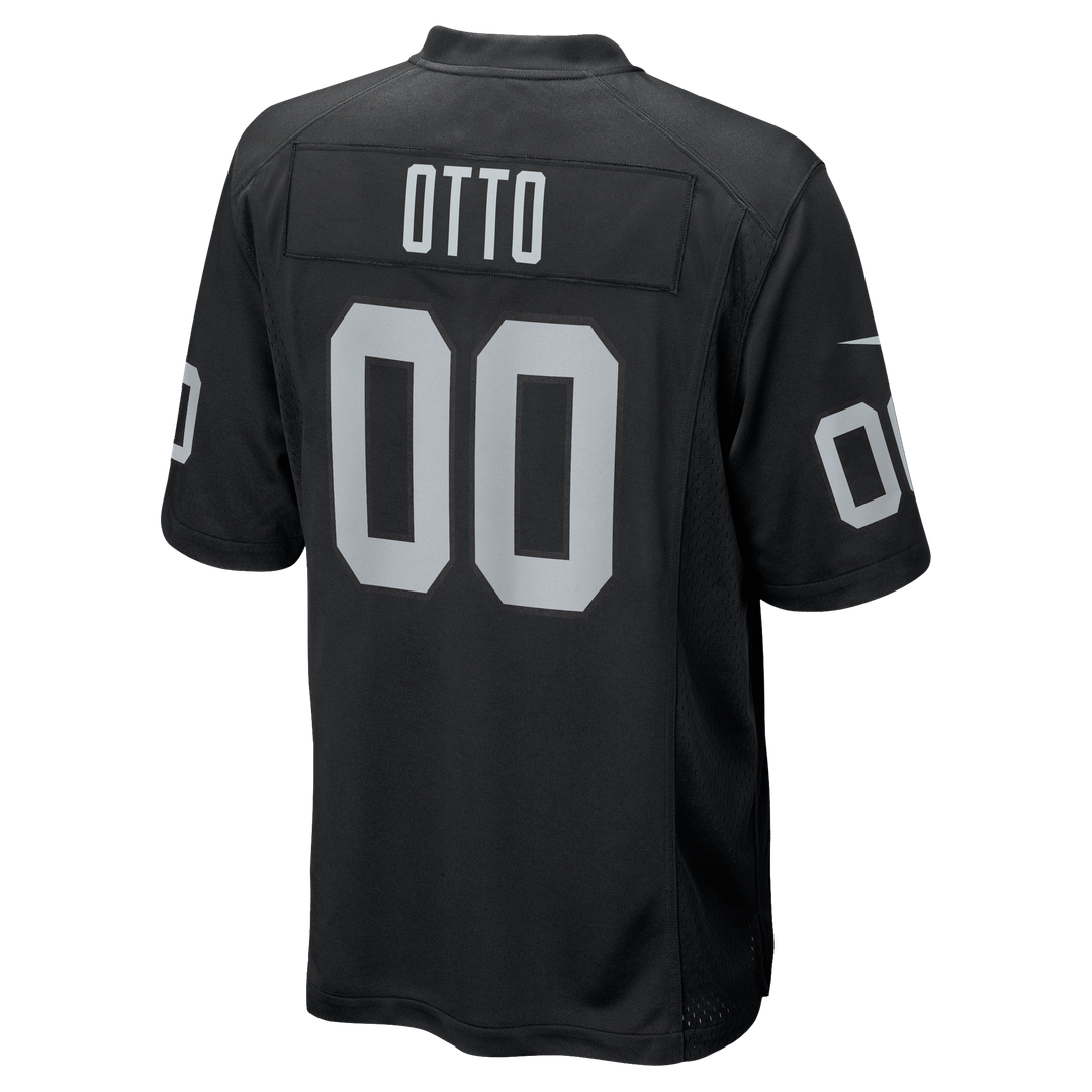 Las Vegas Raiders Jim Otto Nike Black Game Retired Player Jersey product image 3, provided for visual reference and product