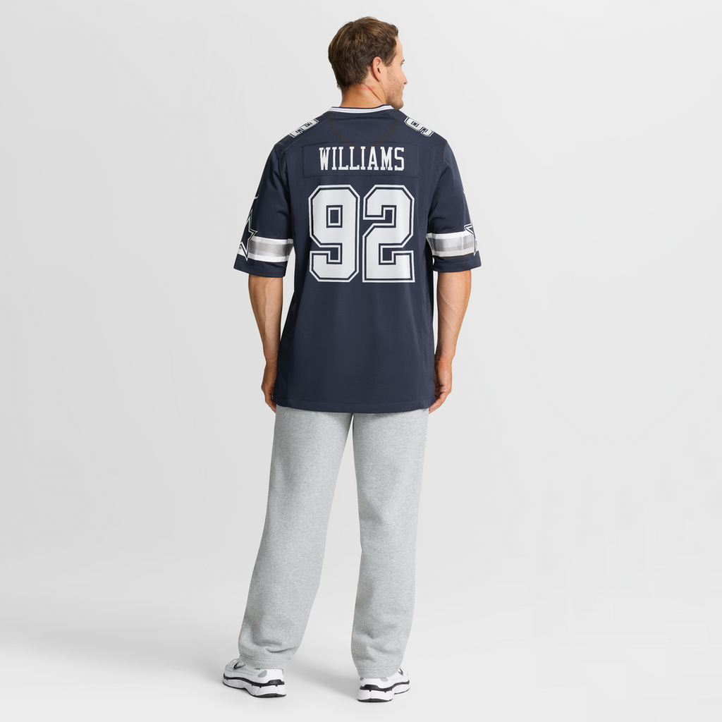 Dallas Cowboys Quinnen Williams Nike White Game Jersey product image 14, provided for visual reference and product detail