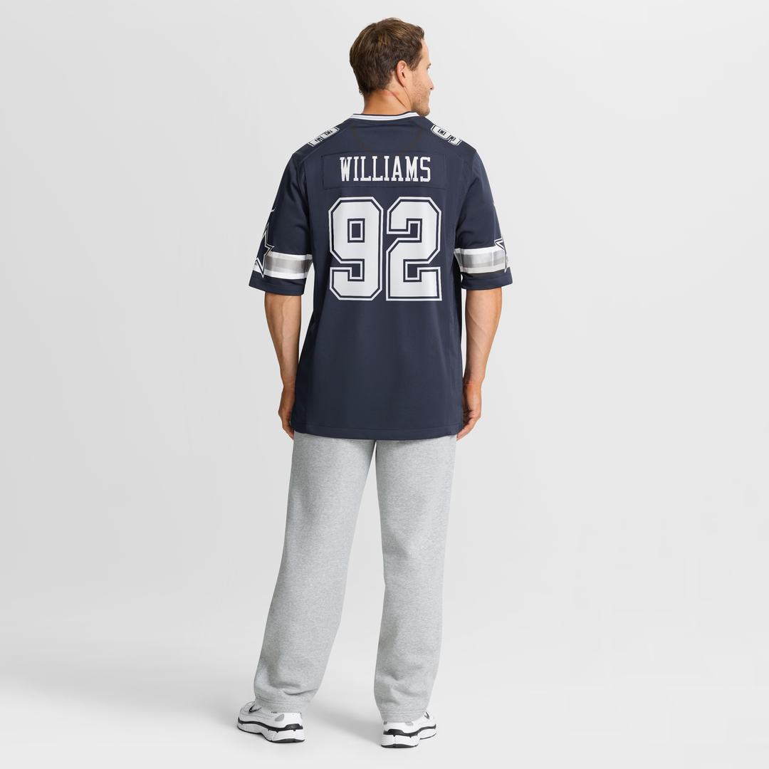Dallas Cowboys Quinnen Williams Nike White Game Jersey product image 14, provided for visual reference and product detail