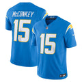 Los Angeles Chargers Ladd McConkey Nike Powder Blue Team Vapor F.U.S.E. Limited Jersey product image 1, provided for visual
