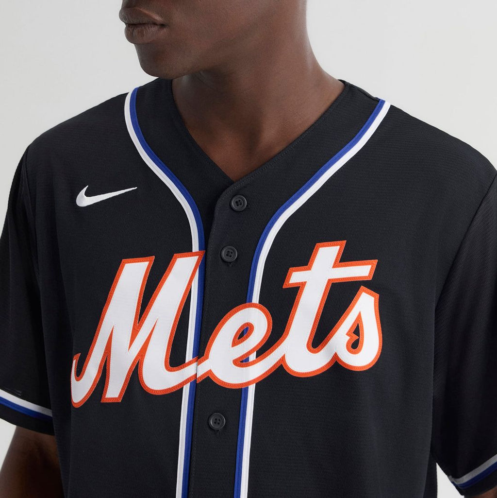 New York Mets Juan Soto Nike Fashion Replica Black Out Jersey product image 8, provided for visual reference and product