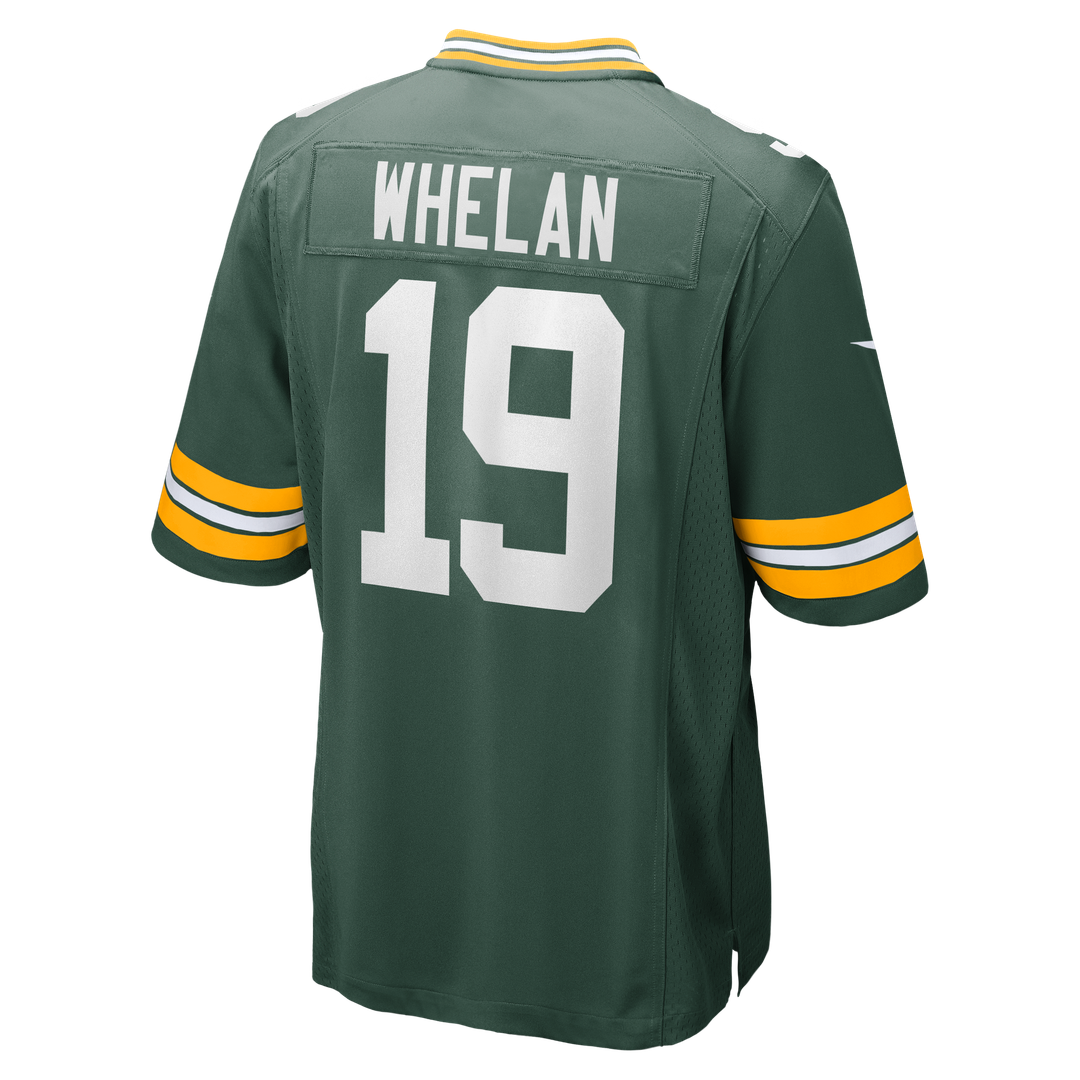 Green Bay Packers Daniel Whelan Nike Green Game Jersey product image 3, provided for visual reference and product detail