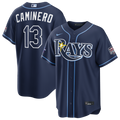 2026 All-Star Game Tampa Bay Rays Junior Caminero Nike Navy Replica Jersey product image 1, provided for visual reference