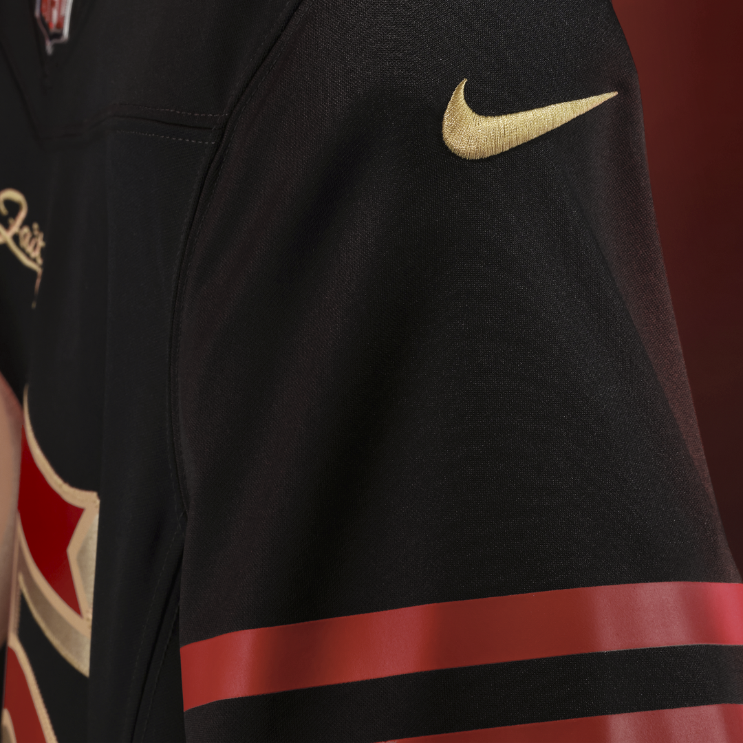 San Francisco 49ers Nick Bosa Nike Black Rivalries Collection Stitched Limited Jersey product image 12, provided for visual