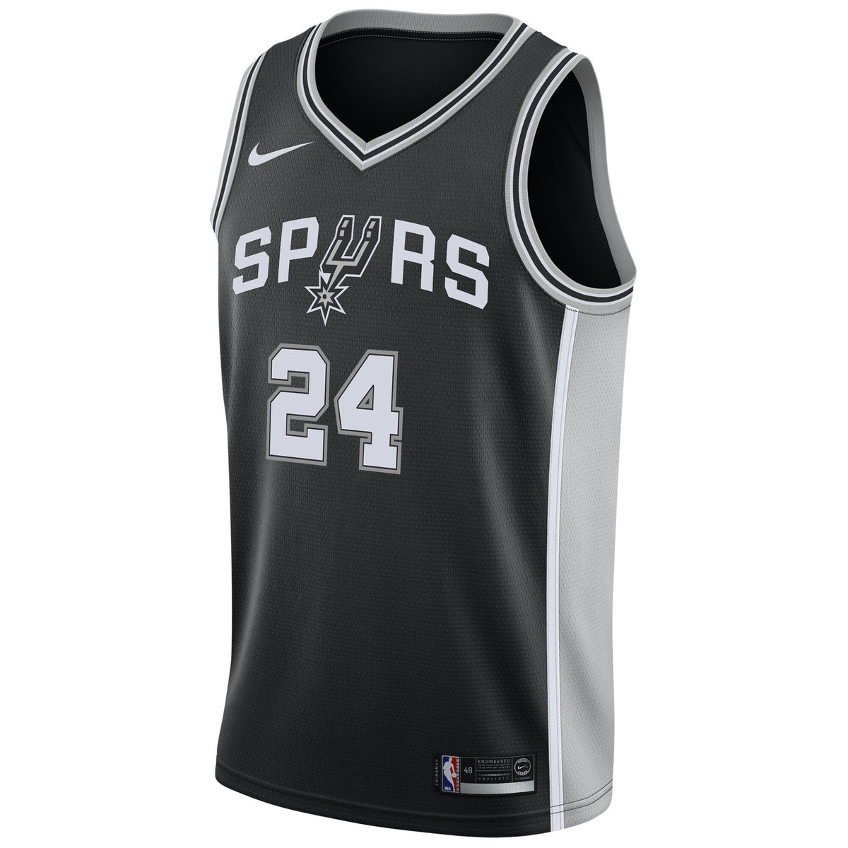 San Antonio Spurs Nike Icon Jersey - Devin Vassell - Unisex product image 3, provided for visual reference and product