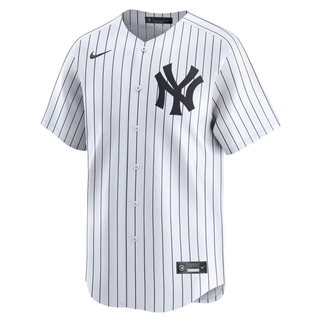 New York Yankees Giancarlo Stanton Nike White Home Limited Player Jersey product image 2, provided for visual reference and