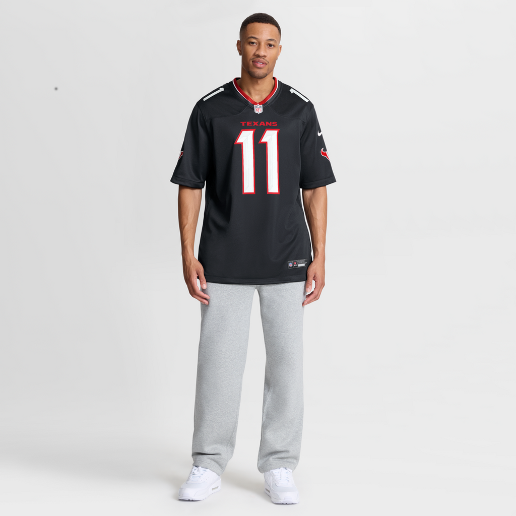 Houston Texans Tremon Smith Nike Navy Team Game Jersey product image 7, provided for visual reference and product detail