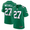 Philadelphia Eagles Quinyon Mitchell Nike Kelly Green Alternate Game Jersey product image 1, provided for visual reference