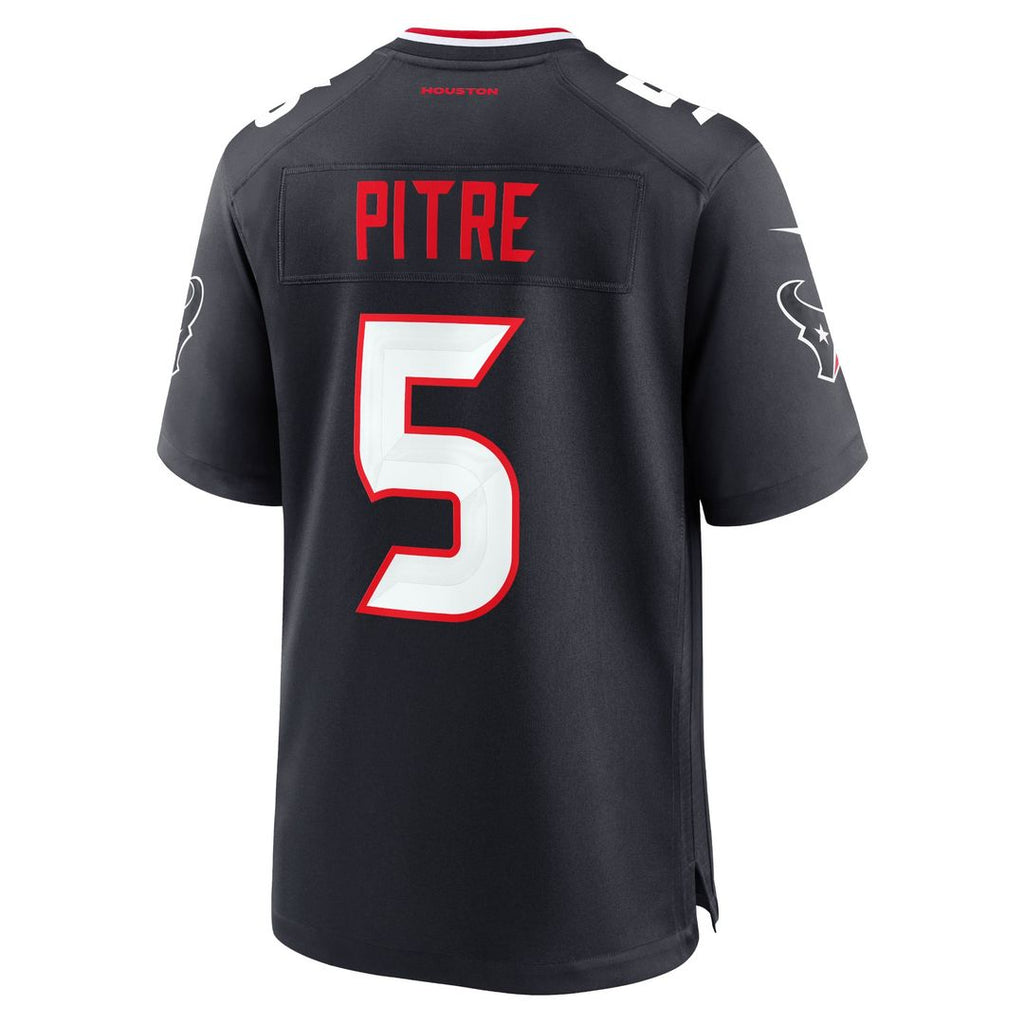 Houston Texans Jalen Pitre Nike Navy Game Jersey product image 11, provided for visual reference and product detail review